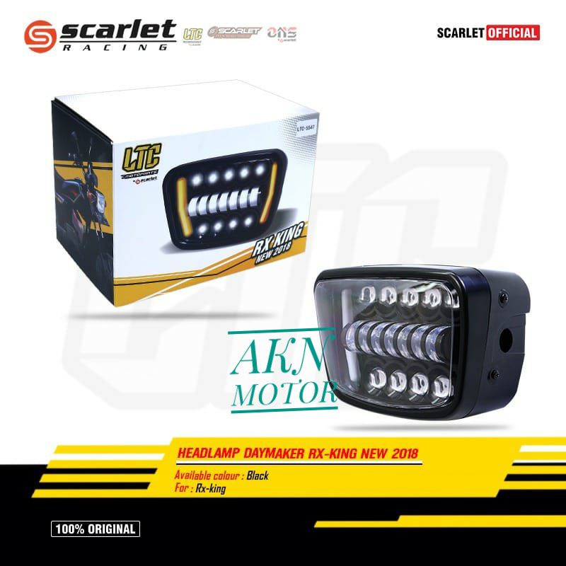 lampu depan daymaker set LTC RX king