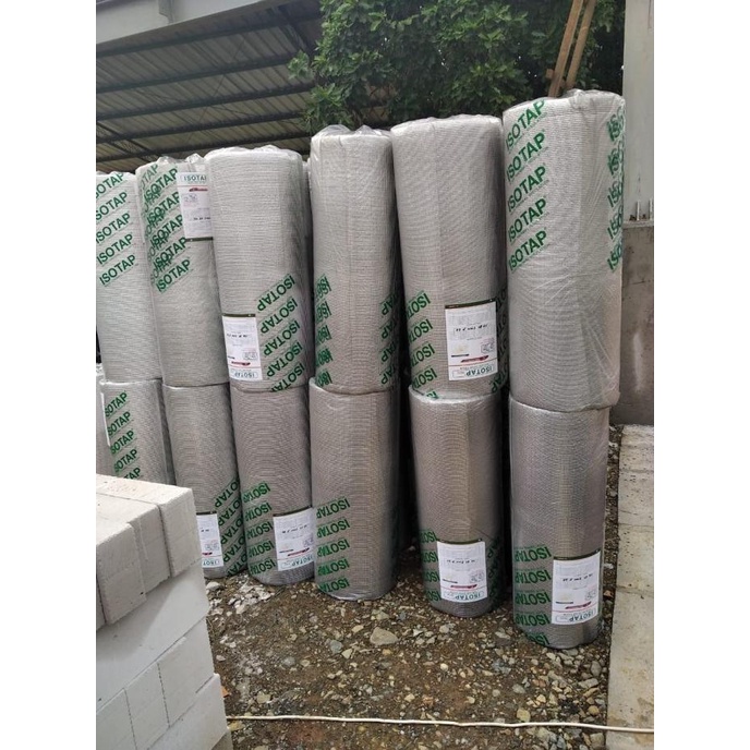 TERLARIS ALUMUNIUM FOIL FOAM MT 10 MM DOUBLE SIDE- INSULASI ATAP TH5454HY1Y