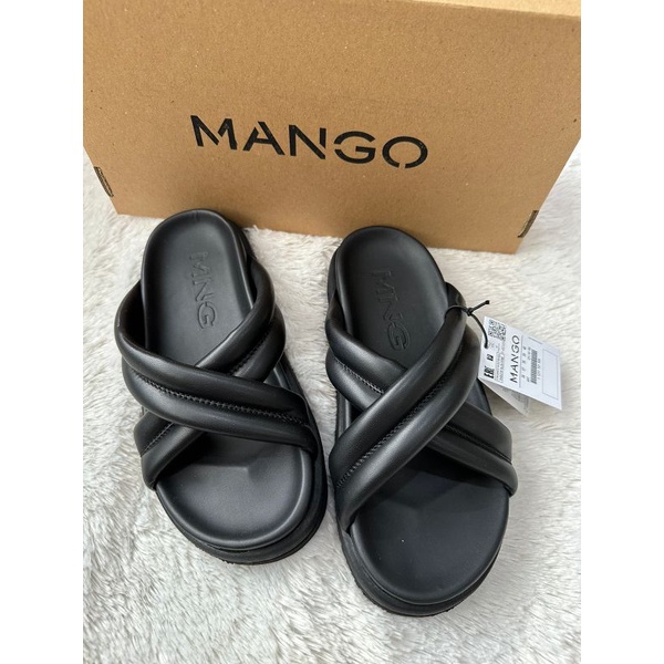 MNG padded sandals