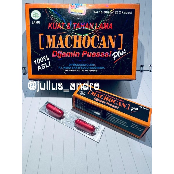 Machocan original kapsul