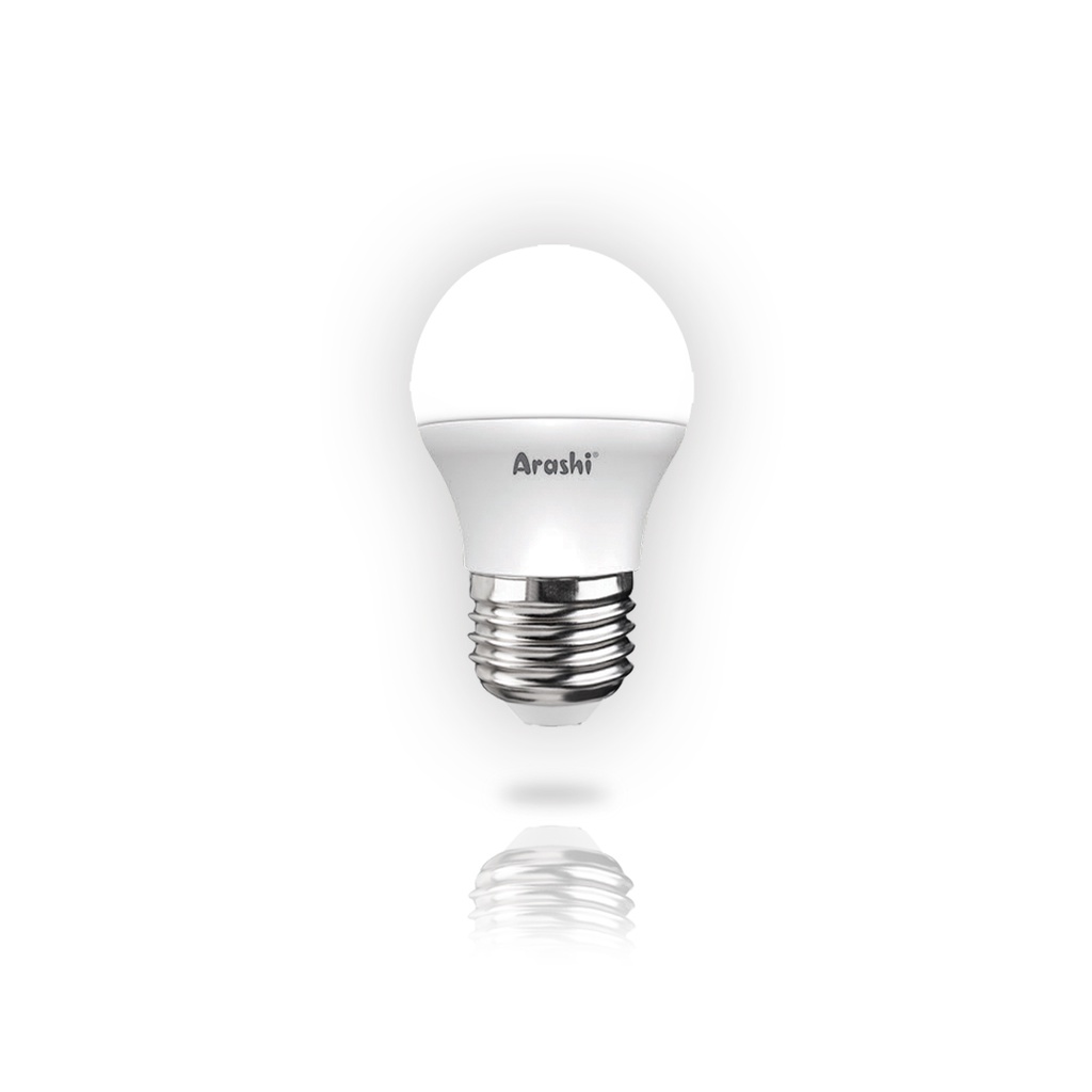 Arashi Beat Lampu LED Bulb 3 Watt Cool Day Light Cahaya Putih Original