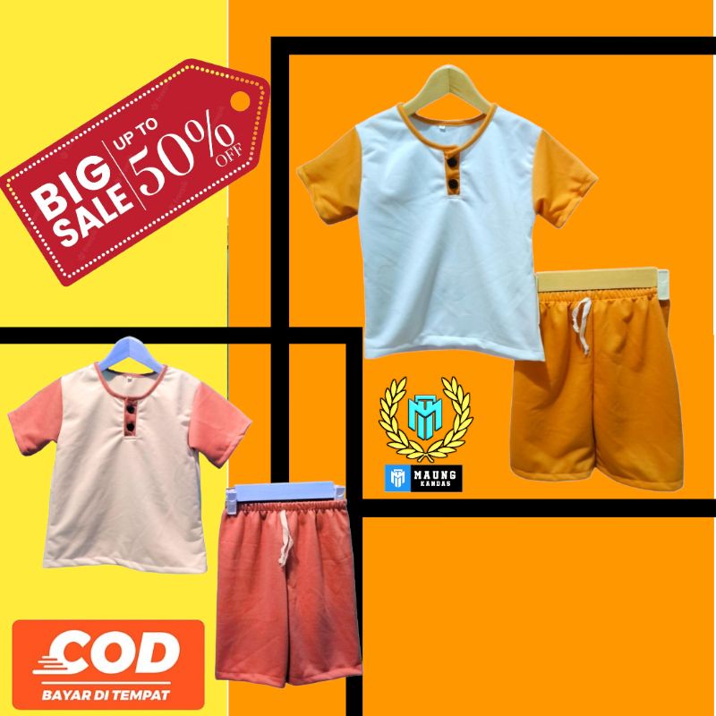 Setelan Baju Kiano Anak 1-5 Tahun