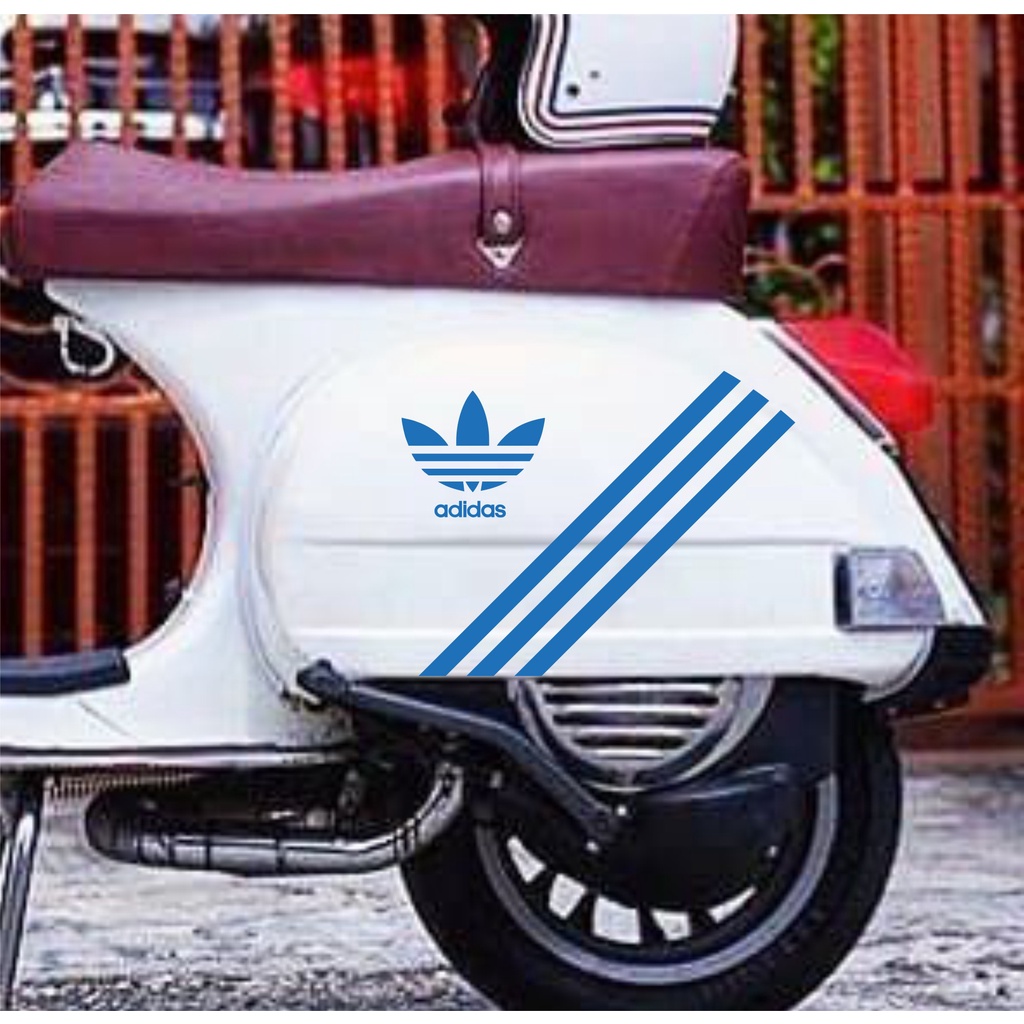 CUTTING STICKER VESPA ADIDAS