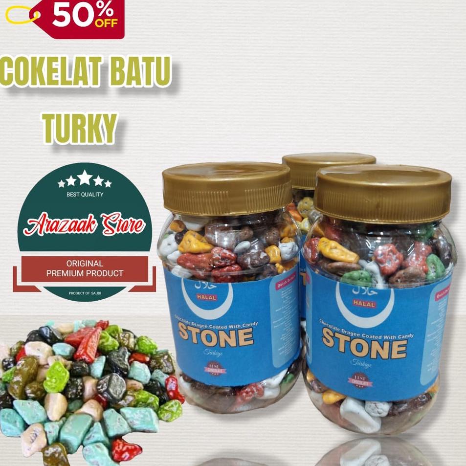 

code4v9Uj coklat batu /krikil dari turky 500GR original