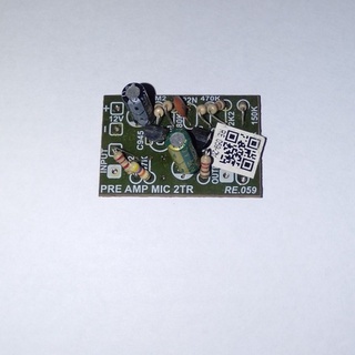 Kit Preamp Mic Penguat Sinyal Mic 2 TR Ranic RE.059