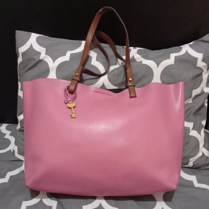 Preloved Fos**l Tote Rachel Wild Rose ocil