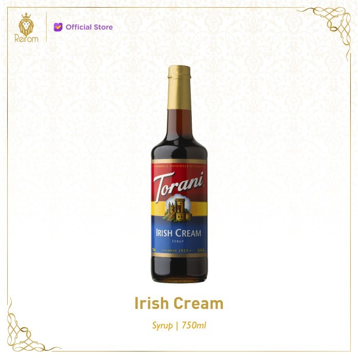 

SYRUP IRISH CREAM TORANI - 750 ML