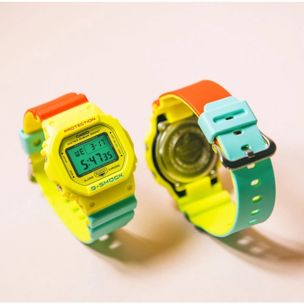 DW-5600 DW-5600 RASTA CUSTOM SPECIAL COLOR /DUAL COLOR STRAP