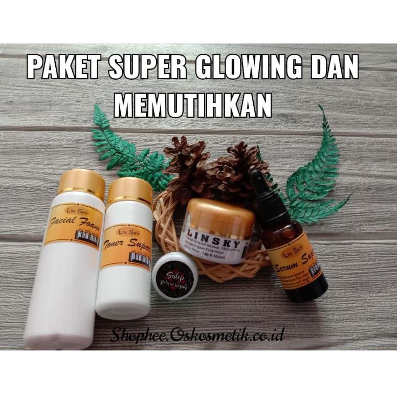 SEPAKET LINSKY GLOWING ISI 5 SERUM LINSKY ORIGINAL 100% 0IVHA7654