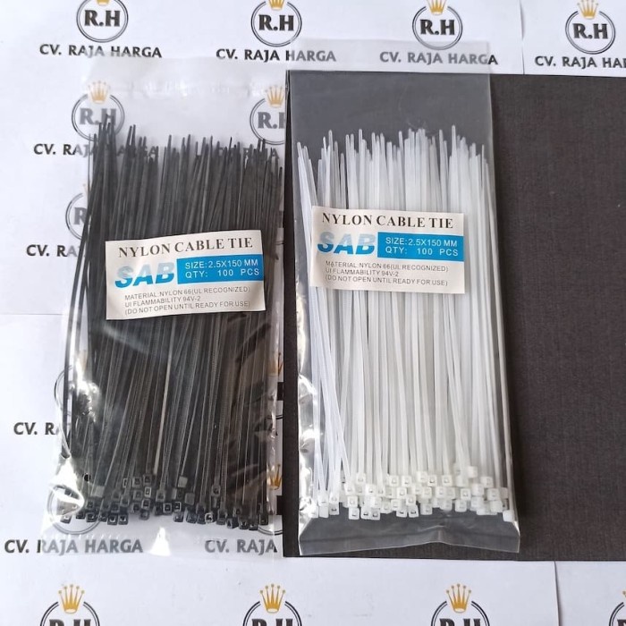 

Kabel Ties 15cm isi 100pcs