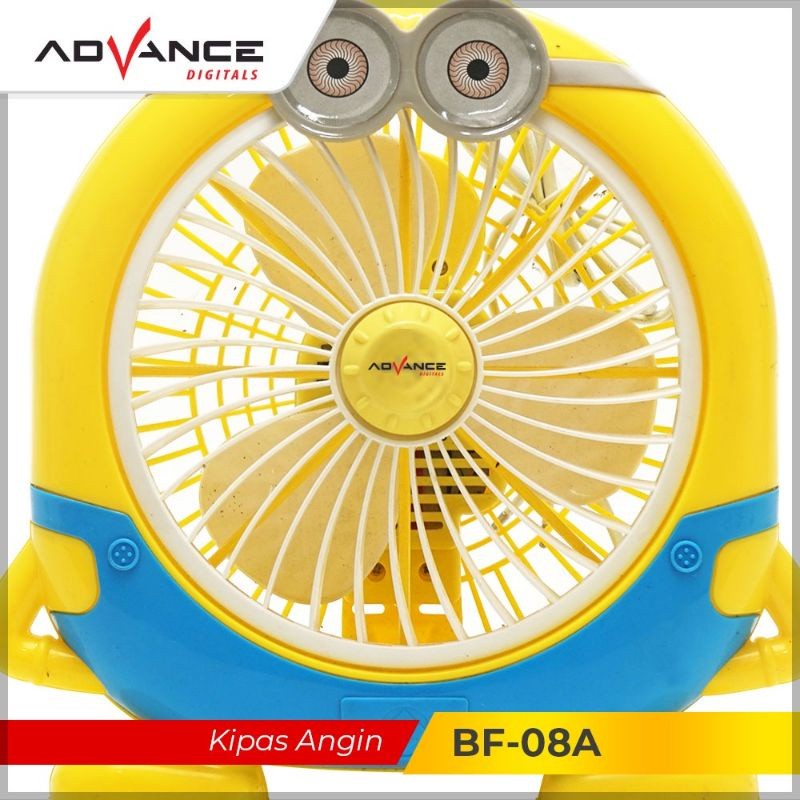 ADVANCE Kipas Angin  BF-08A 8 Inci Karakter MINION Low Watt