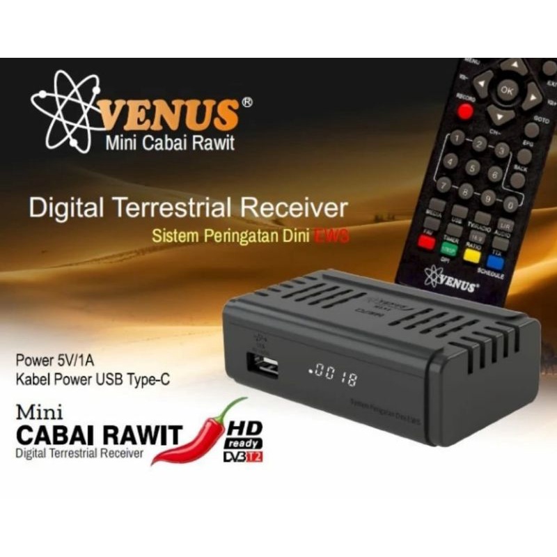Set Top Box VENUS MINI cabe rawit