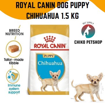 Royal canin anjing puppy chihuahua 1.5kg | makanan anjing 1.5 kg