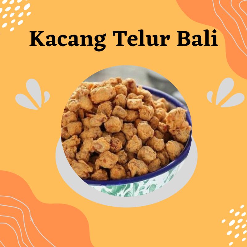 

KODE A| KACANG TELUR BALI 500 GRAM|KACANG PEDAS MANIS ENAK NYAMS