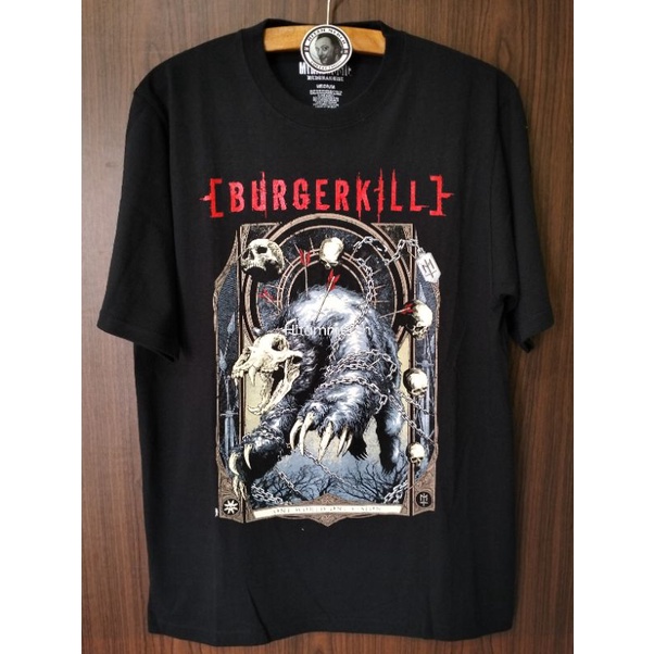 [ORI] TS BURGERKILL UPRISING MATERNAL MUSIC Kaos Pria