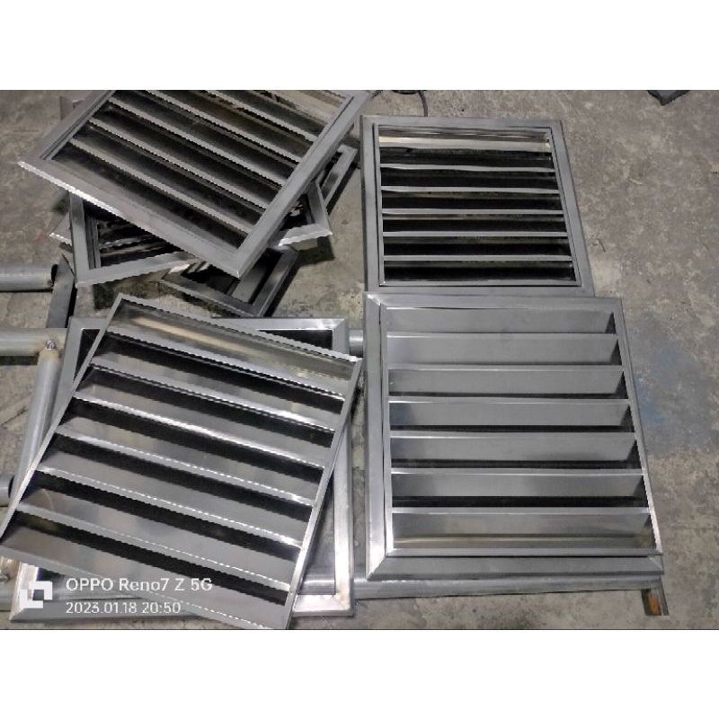 VENTILASI/GRILL DUCTING STAINLES