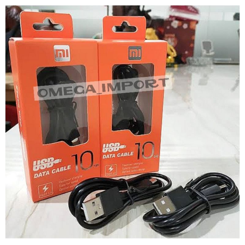 (OM) KD KABEL DATA XIAOMI 99% MICRO &amp; TYPE C