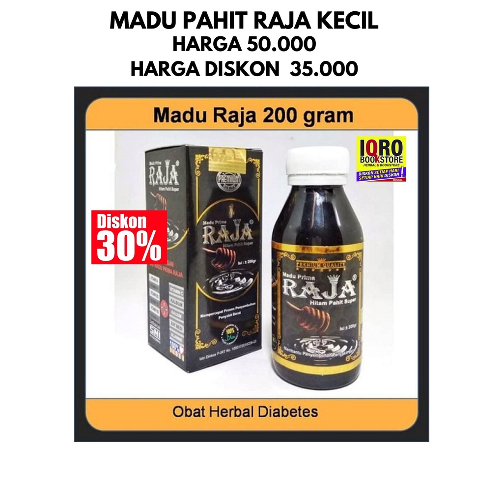 

MADU PRIMA RAJA HITAM PAHIT SUPER - kecil