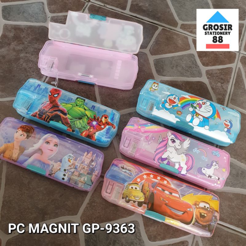 

Pencil Case / Kotak Pensil / Tempat Pensil Motif Transparan GP9363