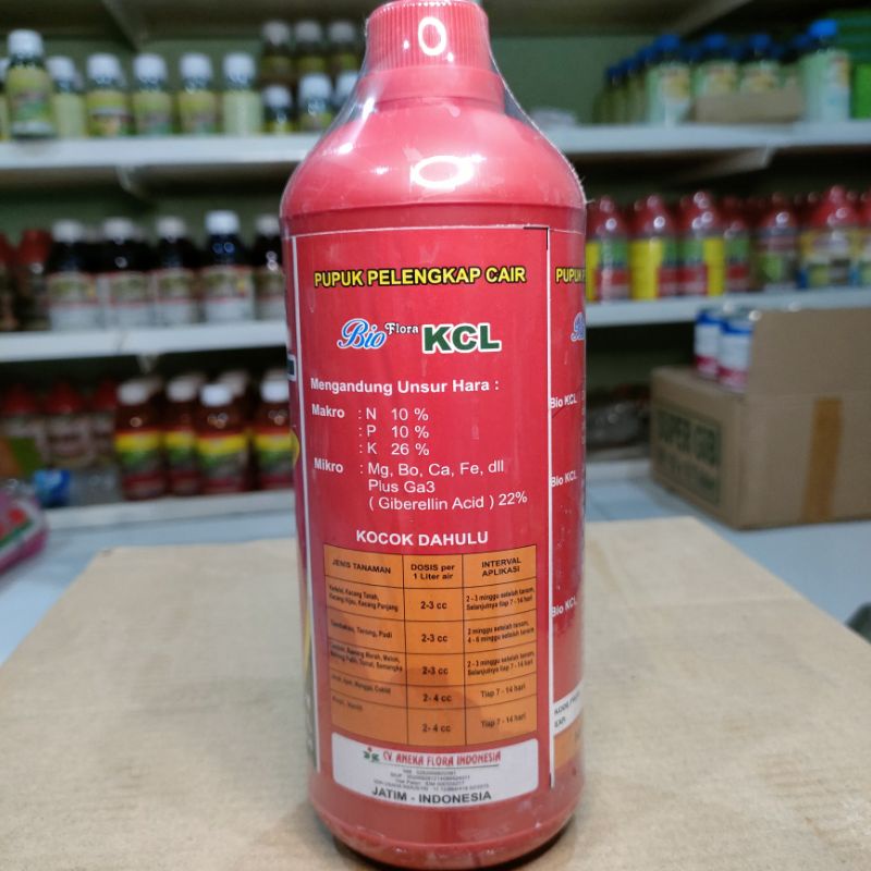 Super KCL Cair 1liter Nutrisi Tanaman + ga3 Pupuk Pelengkap Cair