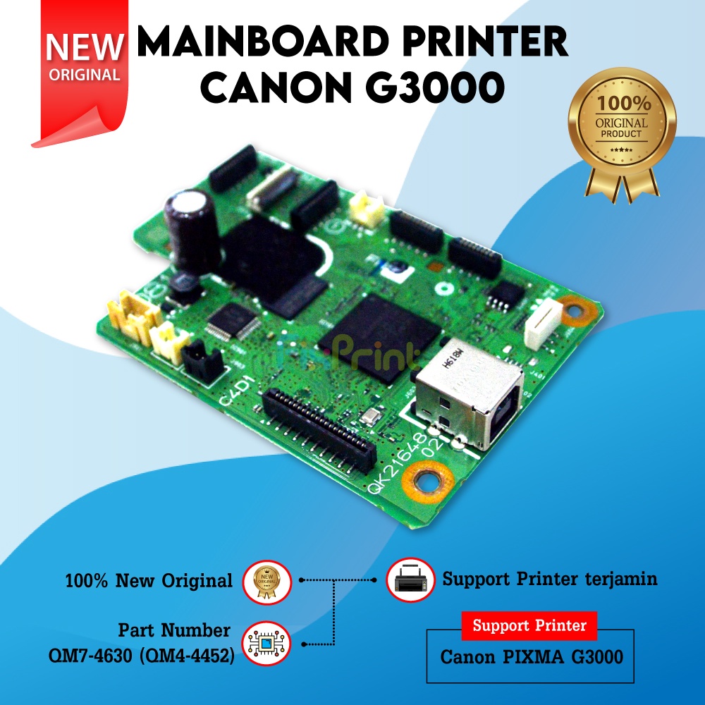 Board Canon G3000  Mainboard G3000  Motherboard Canon G3000 New Original  Murah