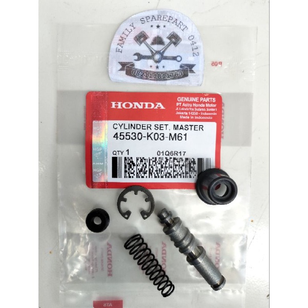 Seal Sil Master Rem Kit Honda Genio Beat & Beat Street PCX ADV 150 160 Scoopy K2F Supra GTR  Vario 1