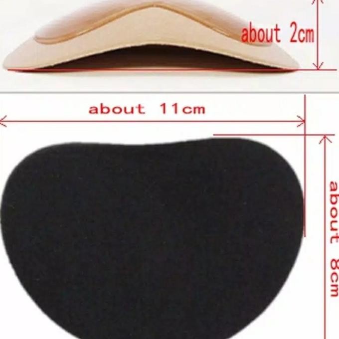 JB SILICONE BRA PAD BIKINI PUSH UP BRA TEMPEL PENAMBAH CUP BH SILIKON - Beige