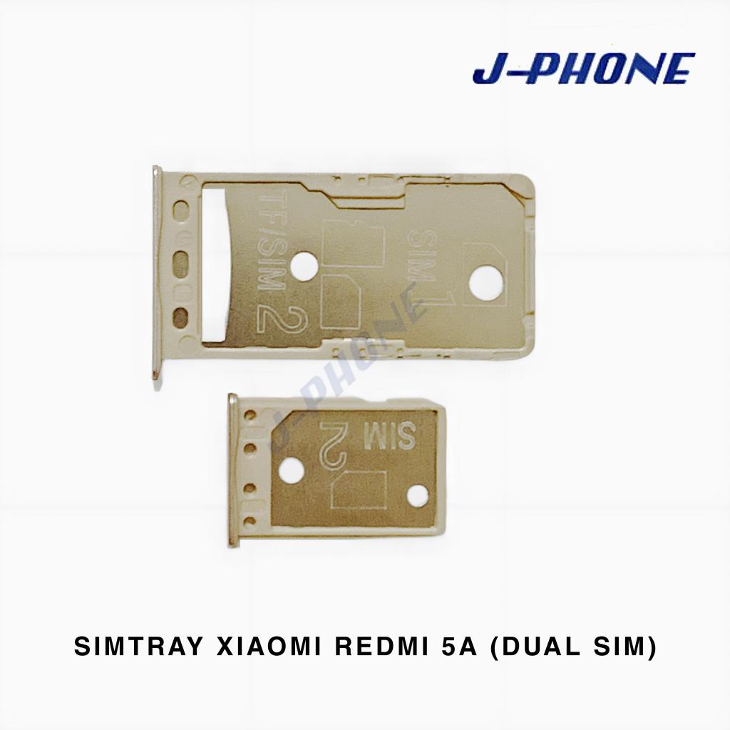 SIMTRAY / TEMPAT KARTU SIM / SLOT SIM CARD XIAOMI REDMI 5A DUAL SIM