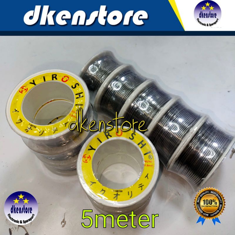 Timah Yiroshi 5m Tinol solder 5 meter