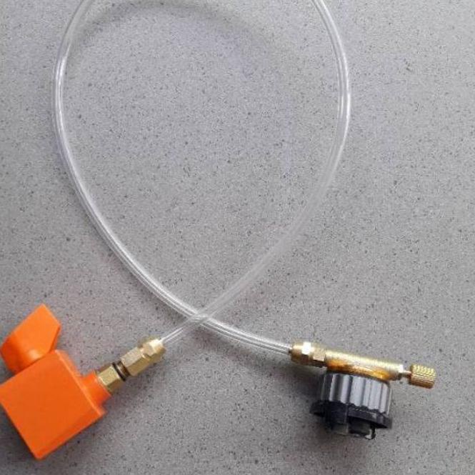 ➴ ALAT REFIL TABUNG GAS PORTABLE + TABUNG CANISTER  ALAT ISI ULANG GAS PORTABLE  HICOOK ☏