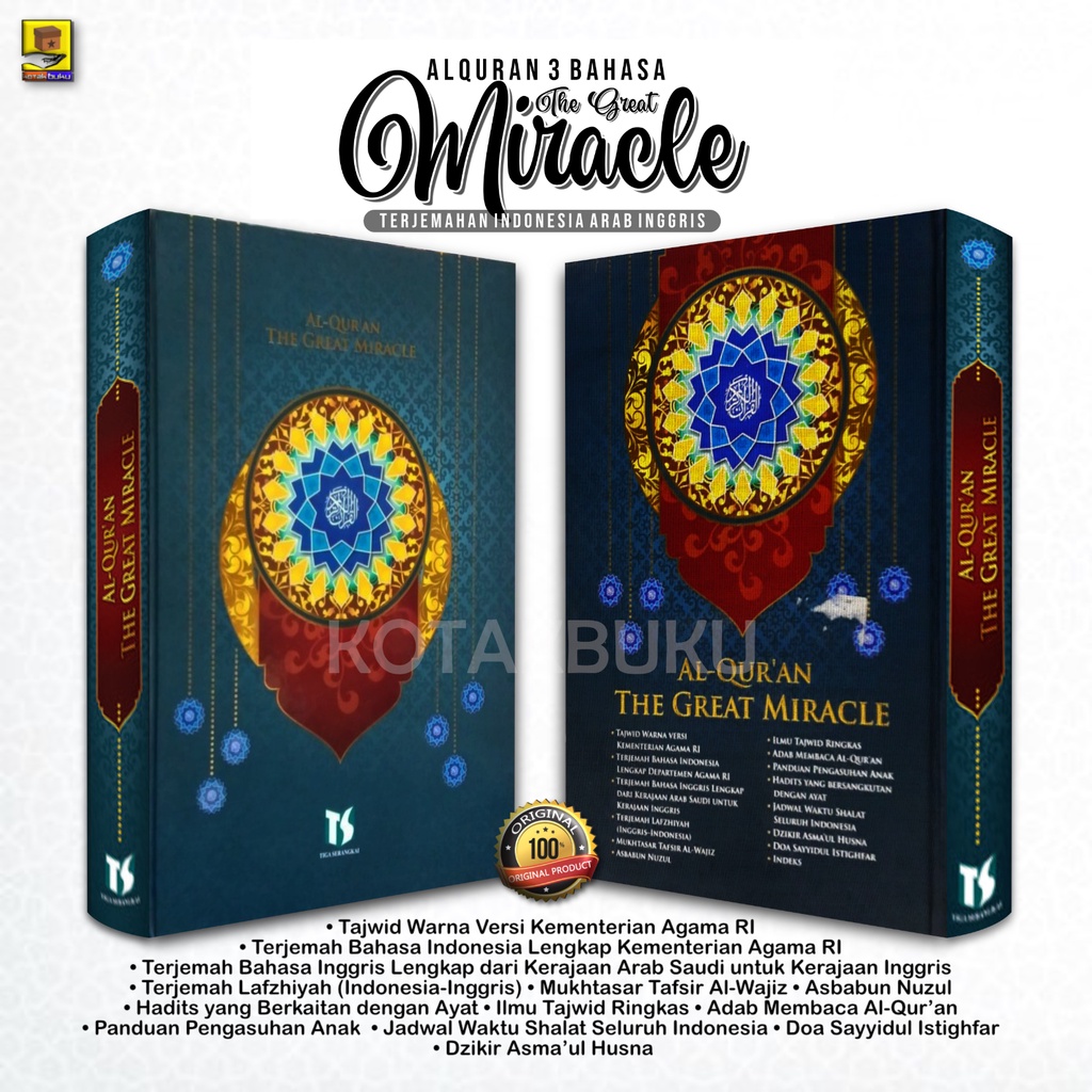 Alquran The Great Miracle / Alquran Miracle / Alquran 3 Bahasa
