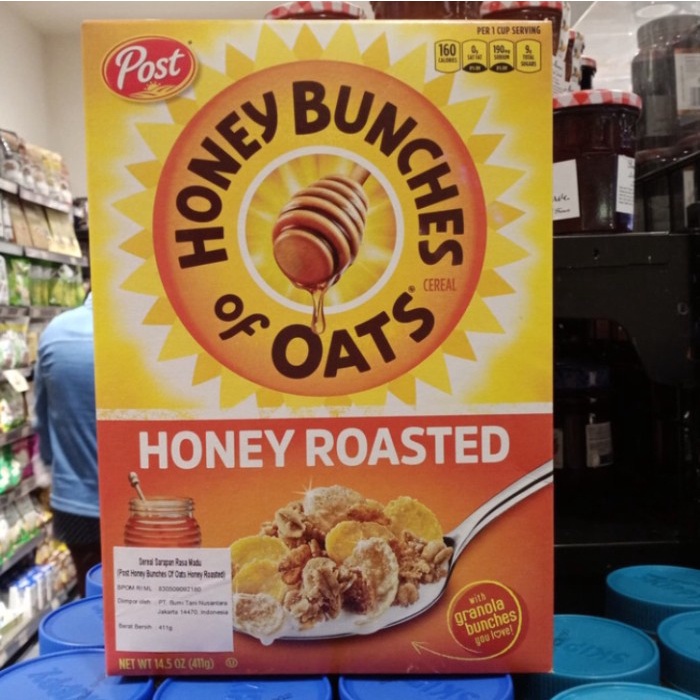 

Post honey bunches honey roasted 411gr