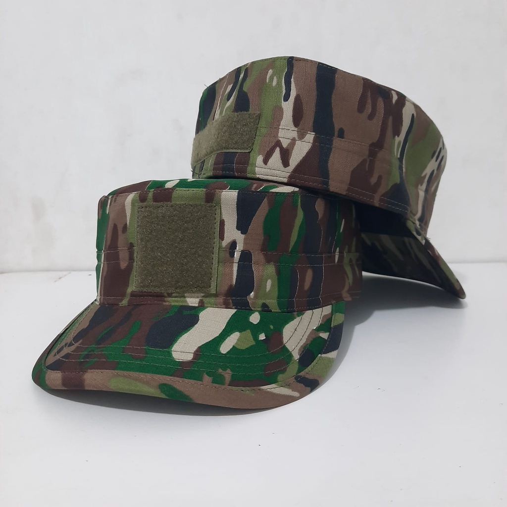 Topi Komando / Topi Pet Loreng Kasad / Nkri Balotelli Premium Terbaru