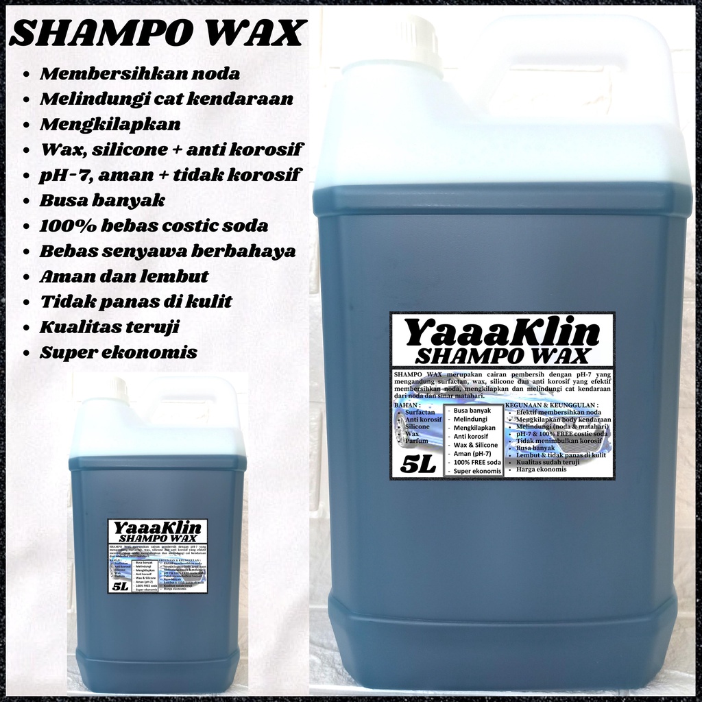 SHAMPO MOBIL WAX 5L