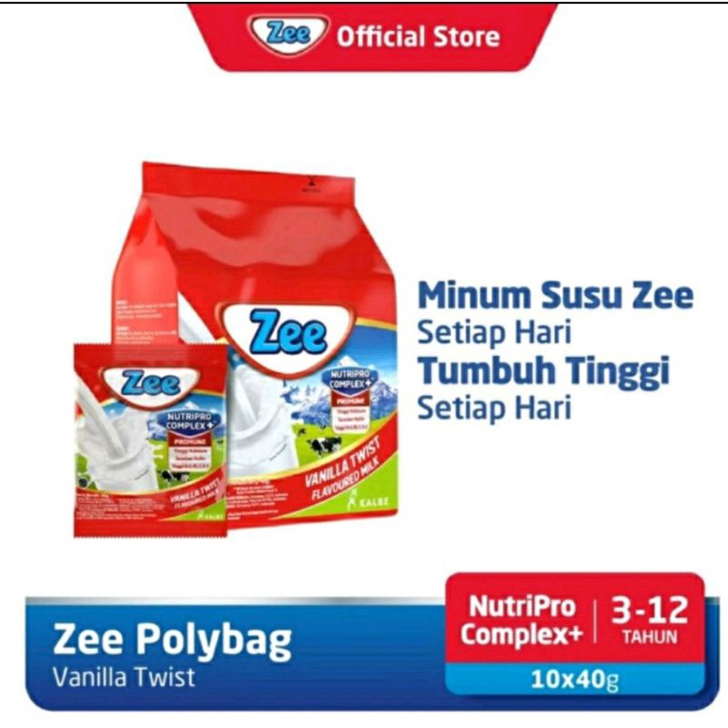 ZEE Sachet In Bag Vanilla Twist 10X40gr