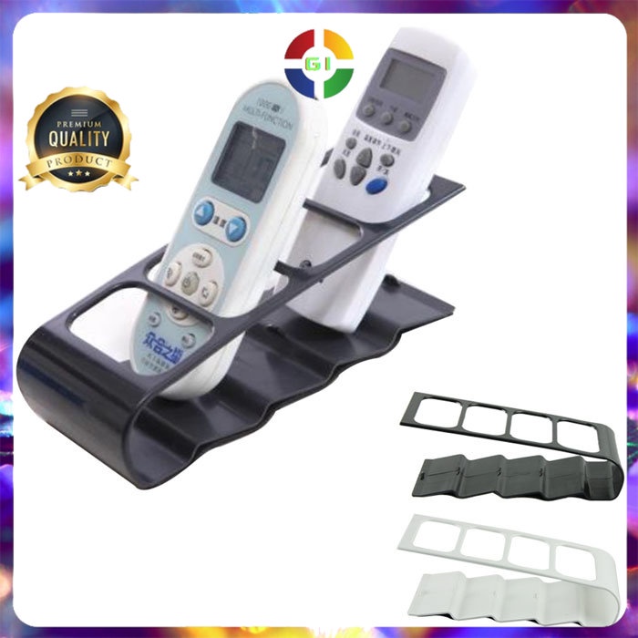Rak Remote Control Stand Holder 4 slot Black COD