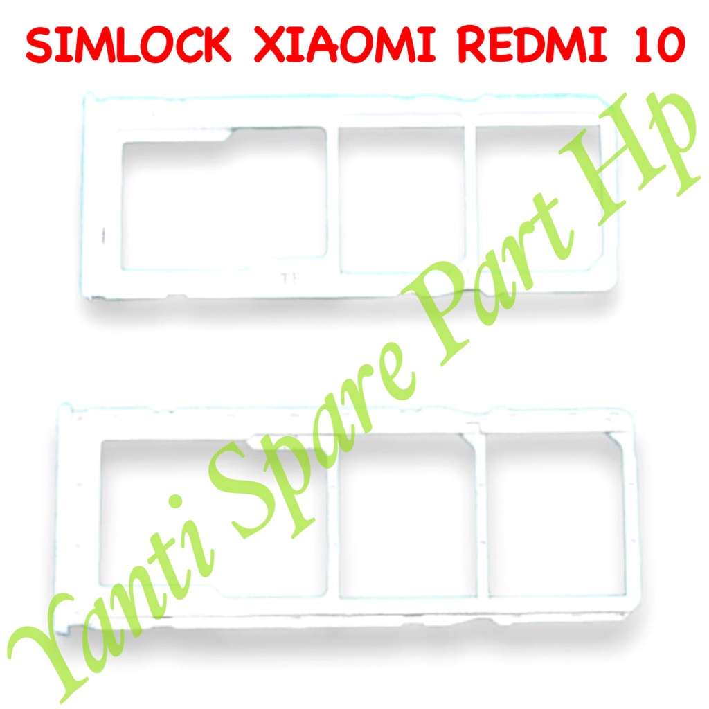 Simtray Sim Lock Xiaomi Redmi 10 Original Terlaris New