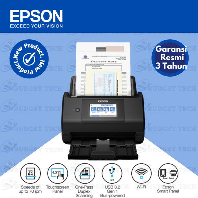 SCANNER EPSON ES 580 W / EPSON ES580W WORKFORCE DUPLEX F4 - RESMI