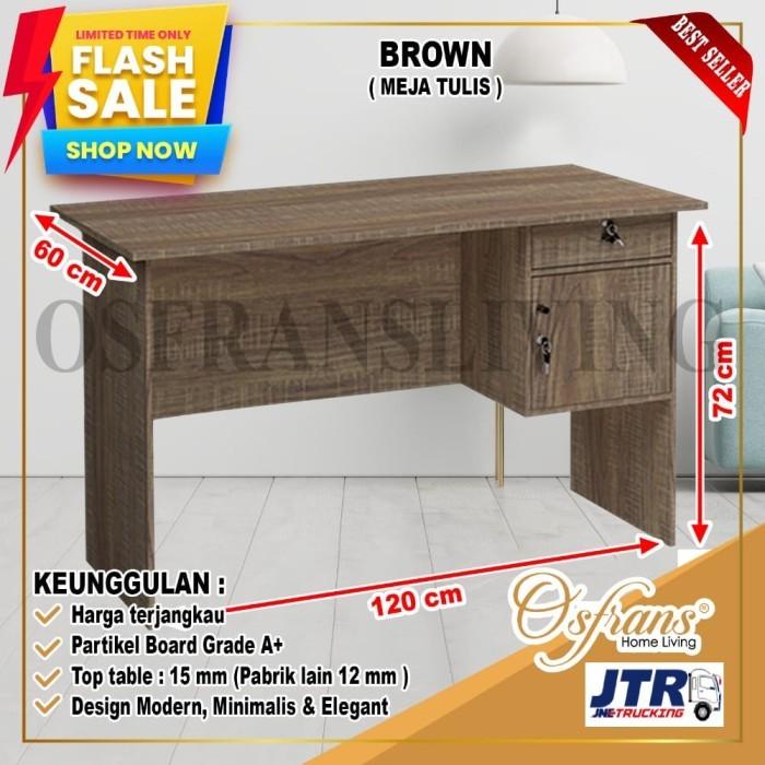 MEJA TULIS MEJA KERJA MEJA KANTOR SETENGAH BIRO OLYMPIC KHUSUS