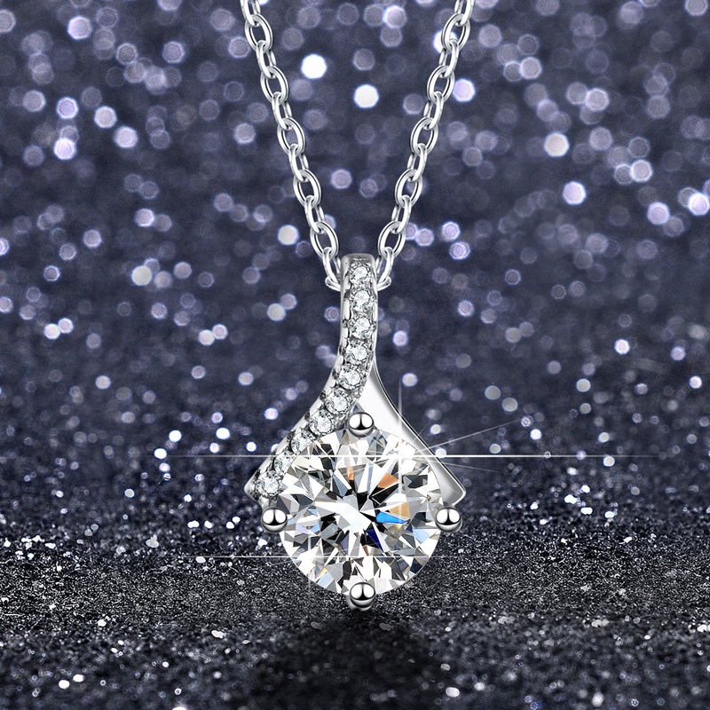 Avery Davis jewelry Berlian Eropa Asli Perhiasan Berlian Wanita Sterling Silver Berlapis Emas 18k, K