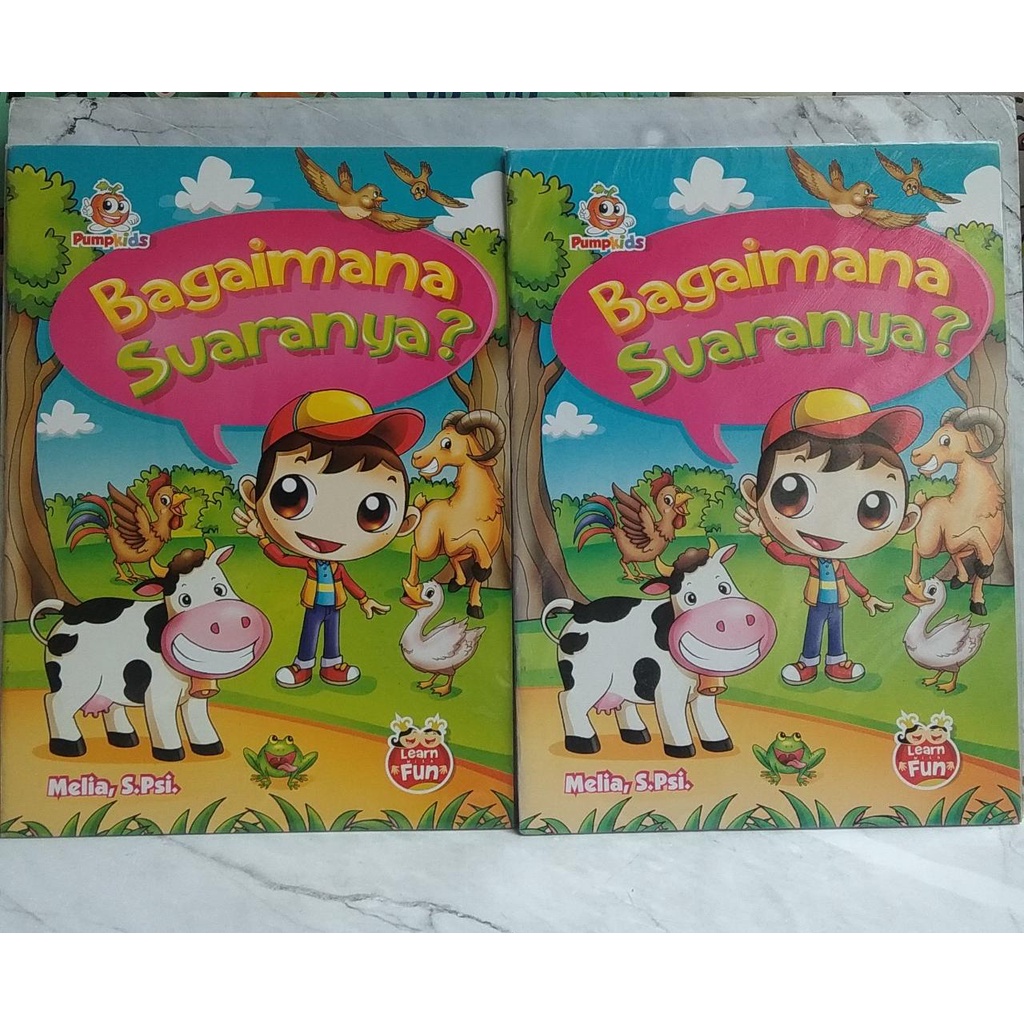 Buku Pengetahuan Anak : Bagaimana Suaranya?