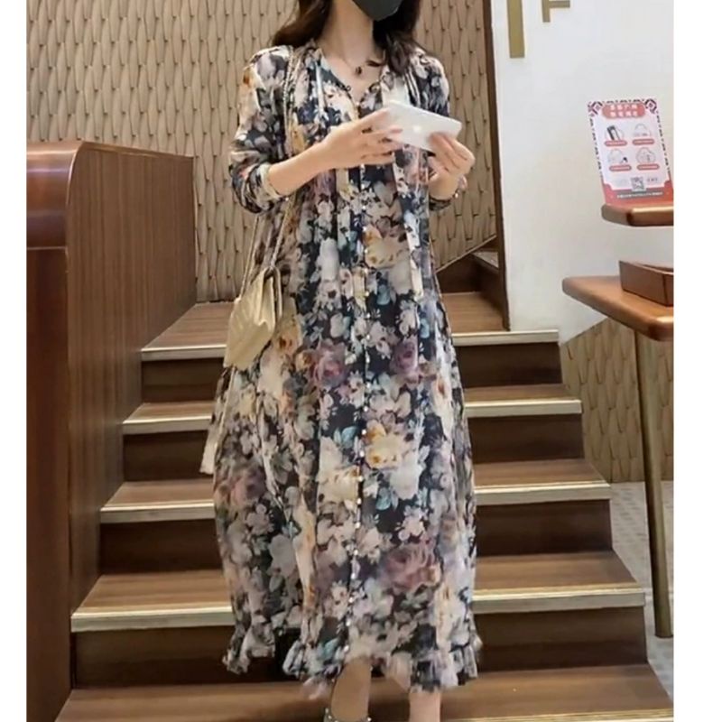 MDLV ~ 1672# Caprianne Maxi Dress Import