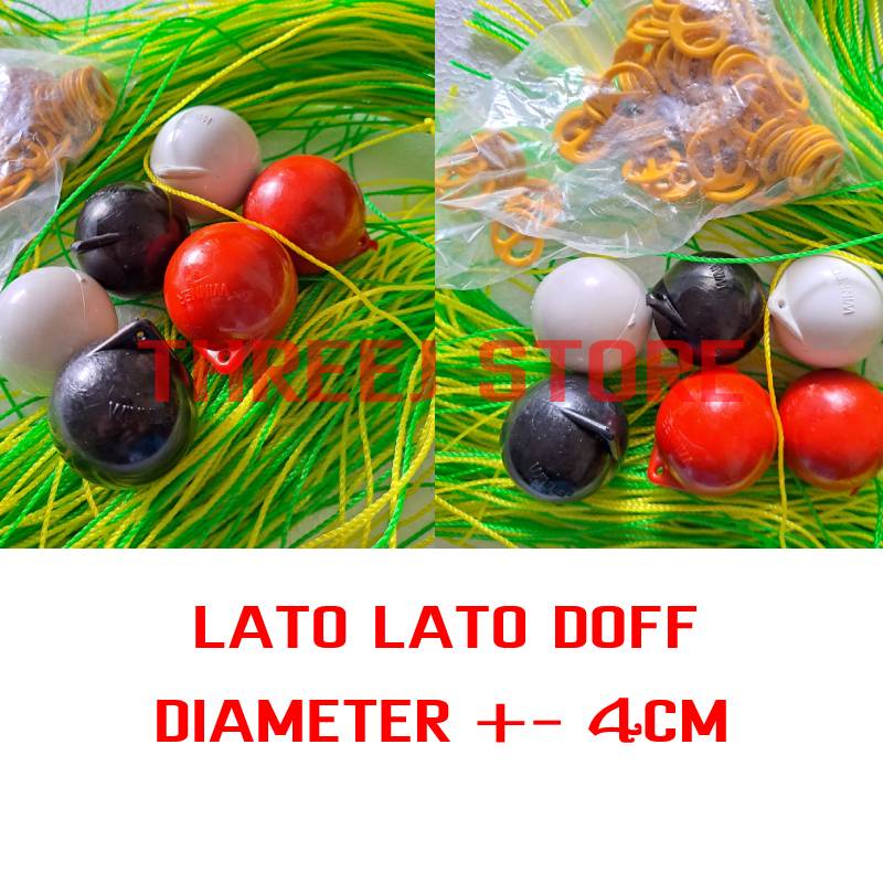 Lato Lato Doff Mainan Anak 4cm