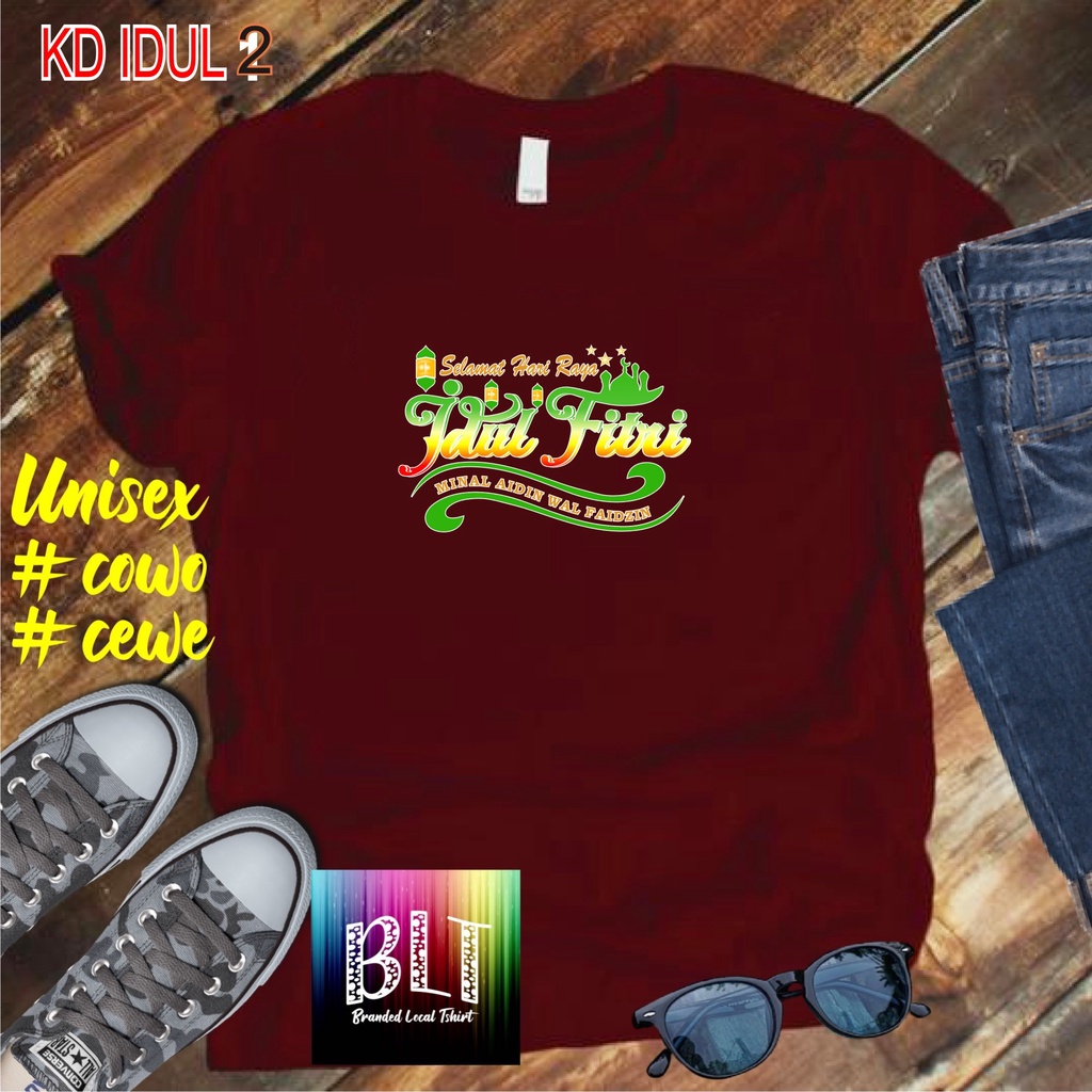 Cod Kaos Lebaran 2023 Kaos Idul Fitri KD IDUL 2 Keluarga Marhaban Ya Ramadhan Kaos Murah Idul FItri 2023 unisex pakaian wanita lebaran pakaian pria lebaran