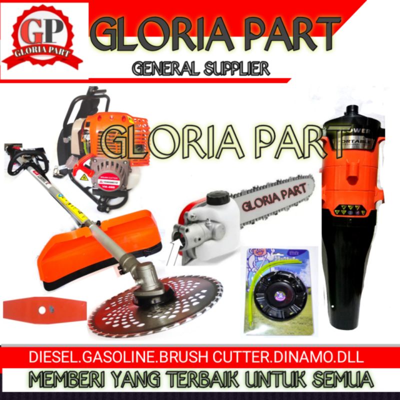 Mesin potong rumput Model Honda 4tak. paket Blower