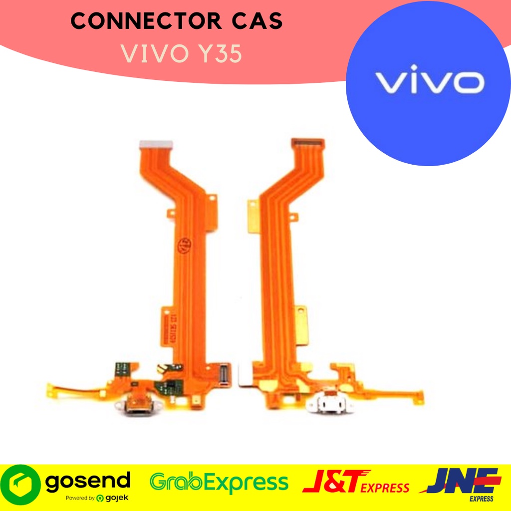 Konektor colokan cas Vivo Y35 bergaransi