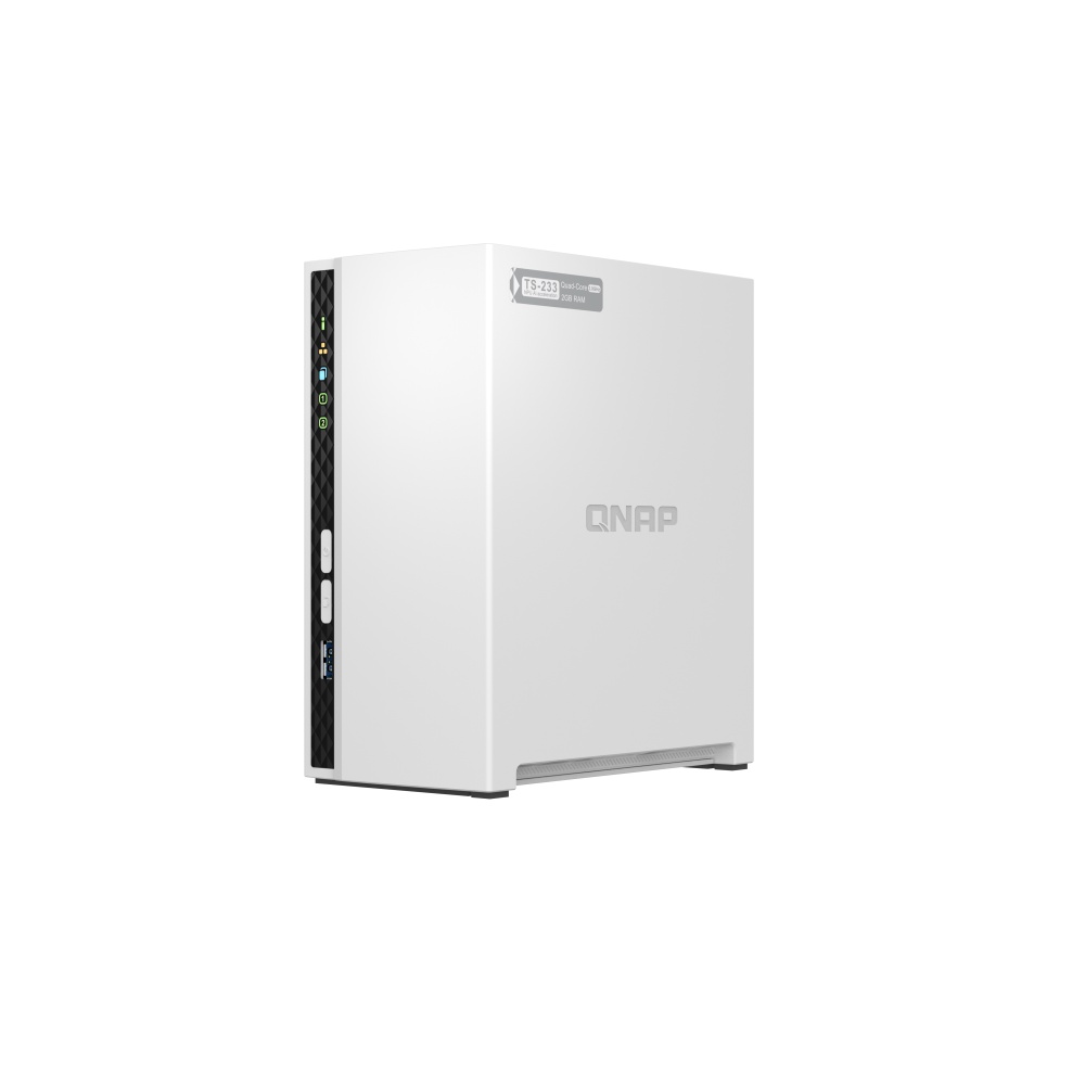 QNAP TS-233 2GB RAM 2Bay Home NAS Personal Privat Cloud Storage