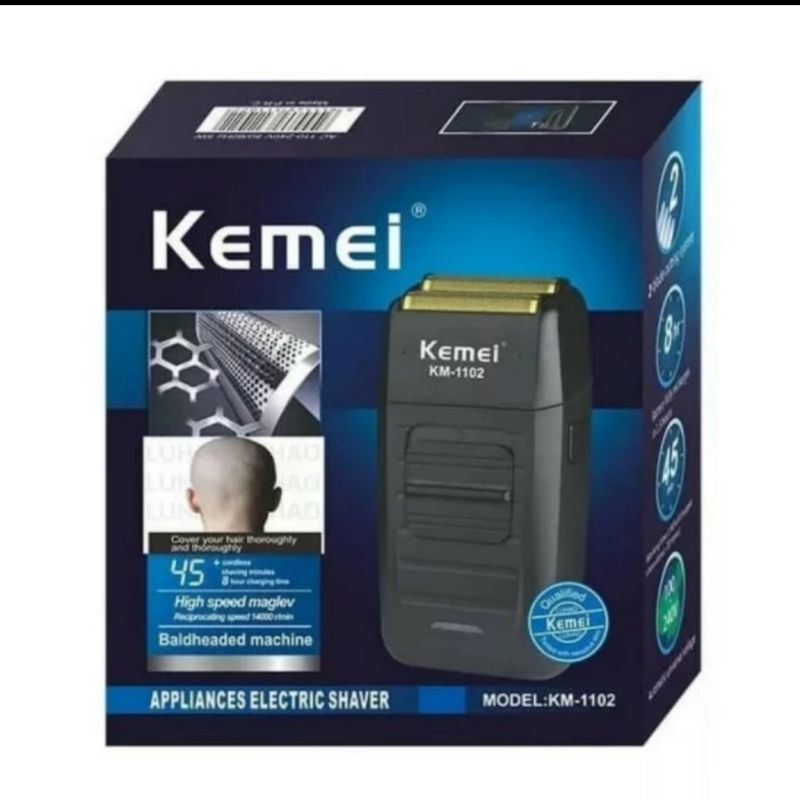 KEMEI KM-1102 Alat Cukur Kumis.Jenggot