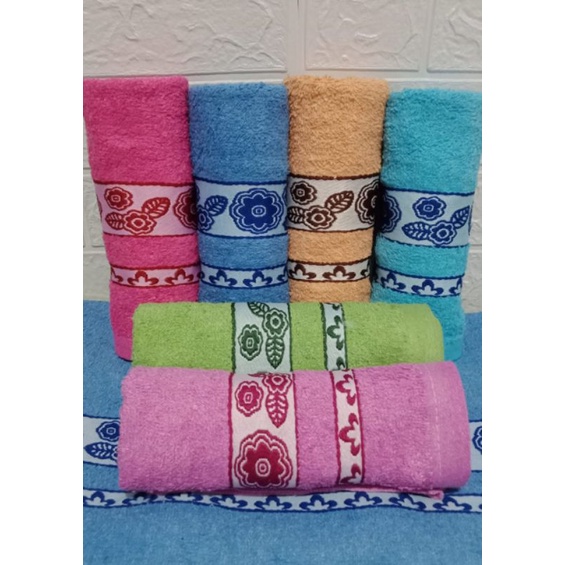MERAH PUTIH ORIGINAL Handuk Merah Putih Uk 50x100 /Mutia /Piro wangi/HR motif50*100