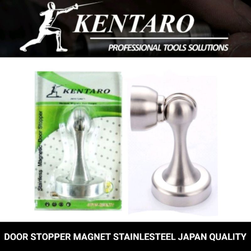 Stop door / magnet pintu Stainlesstel (anti karat) kentaro Japan quality